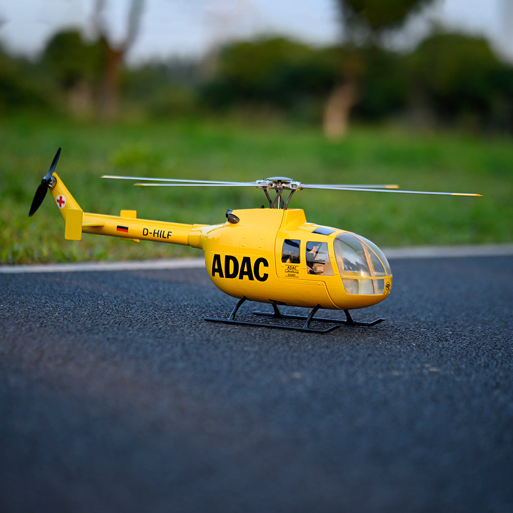 Flywing BO-105 6CH RC GPS Stabilized Scale helicopter 450L size Fuselages with H1