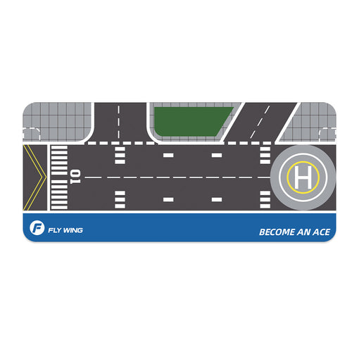 FLYWING Aircraft Runway Mouse Pad, Branded Desk Mat for RC Hobbyists