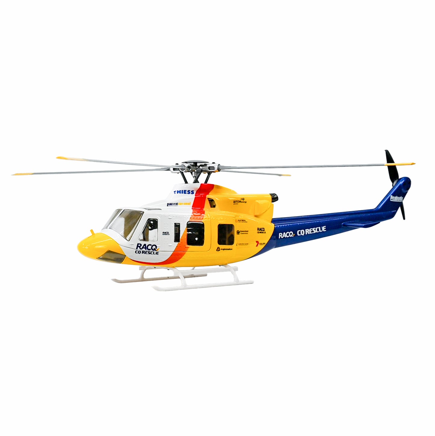 Flywing Bell-412 470L 4-Blade ACE GPS/ATT RC Scale Helicopter (RTF)