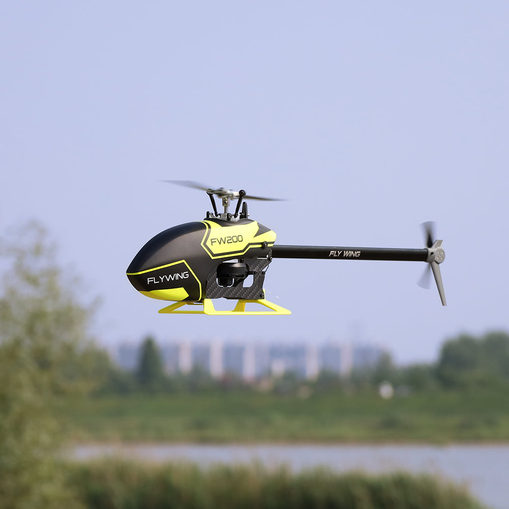 Flywing FW200 6CH GPS/TOF Stabilized RC smart helicopter with H1