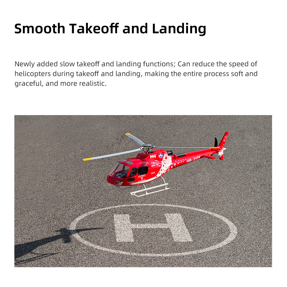 Flywing AS350 470L 4-Blade ACE GPS/ATT RC Scale Helicopter (RTF)
