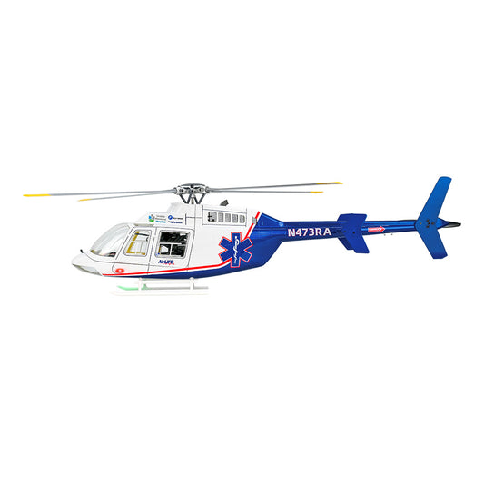Flywing Bell-407 470L 4-Blade ACE GPS/ATT RC Scale Helicopter (RTF)