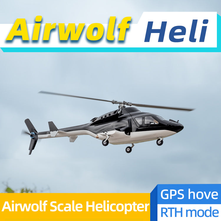 Airwolf bell 222 rc 2024 helicopter