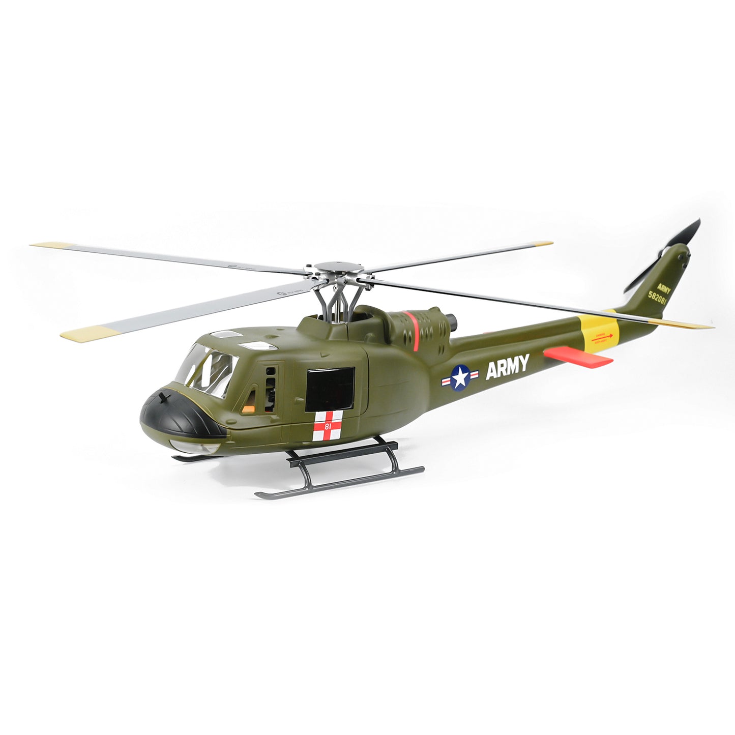 Flywing UH-1 Huey V4 GPS Stabilized 6CH RC Scale helicopter 450L size