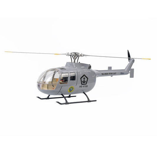 Flywing BO-105 grey 6CH RC GPS Stabilized Scale helicopter 450L size Fuselages with H1