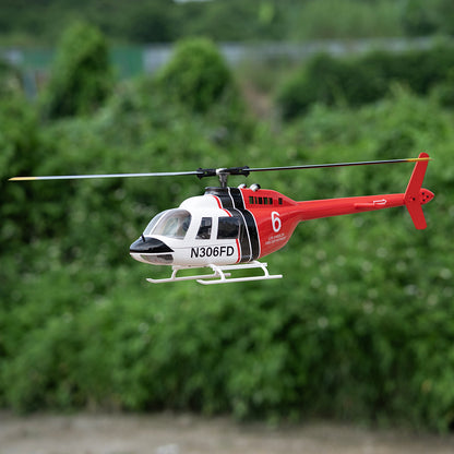 Flywing Bell-206 V3 6CH RC GPS Stabilized Scale helicopter 450L size Fuselages with H1