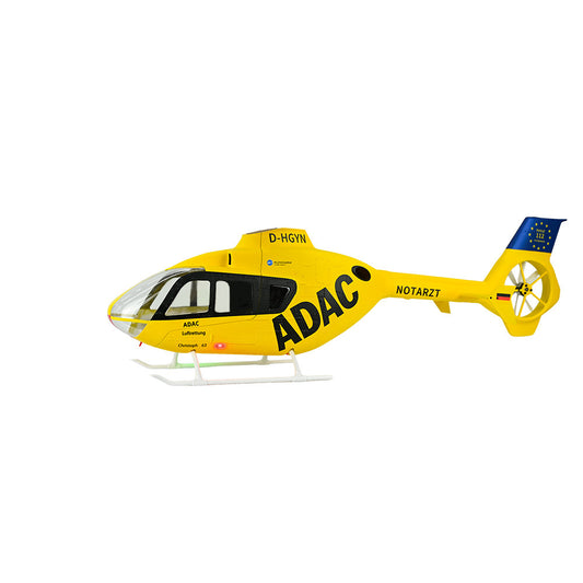 Fuselage - FS86 EC-135 Fuselage with LED/SKID/TAIL ROTOR