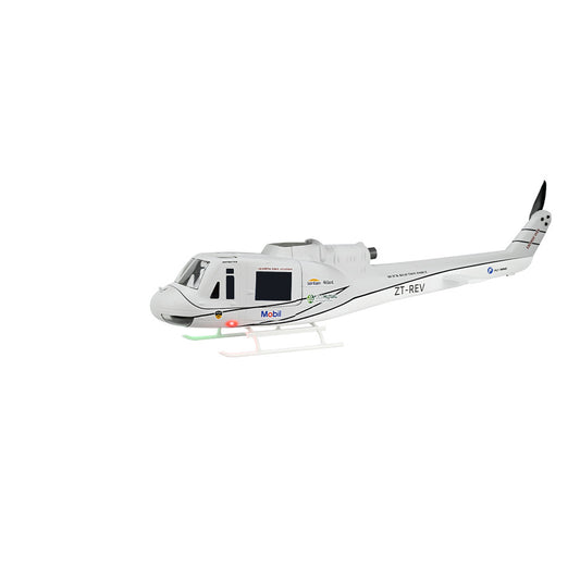 Fuselage - FS70 UH-1 fuselage with LED/SKID/TAIL ROTOR- Gray