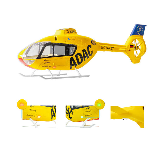 EC-135 LED FuselageÔºàhave skid LED and tail motorÔºâ